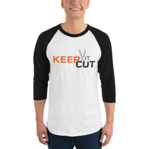 Unisex - 3/4 Sleeve (White Bck)